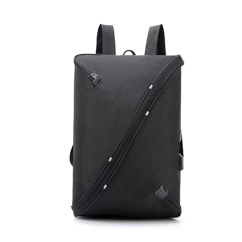 The Brands Market Large-capacity business computer backpack Black