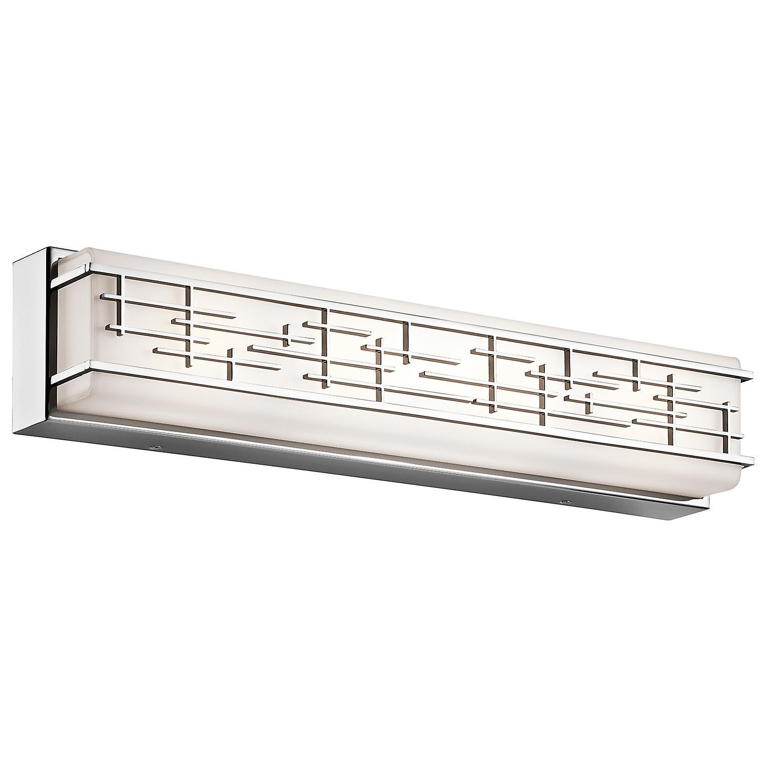 Zolon LED Bathroom Large Wall Light Chrome IP44