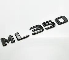 For mercedes benz ml350 gloss black rear boot trunk letter number badge emblem