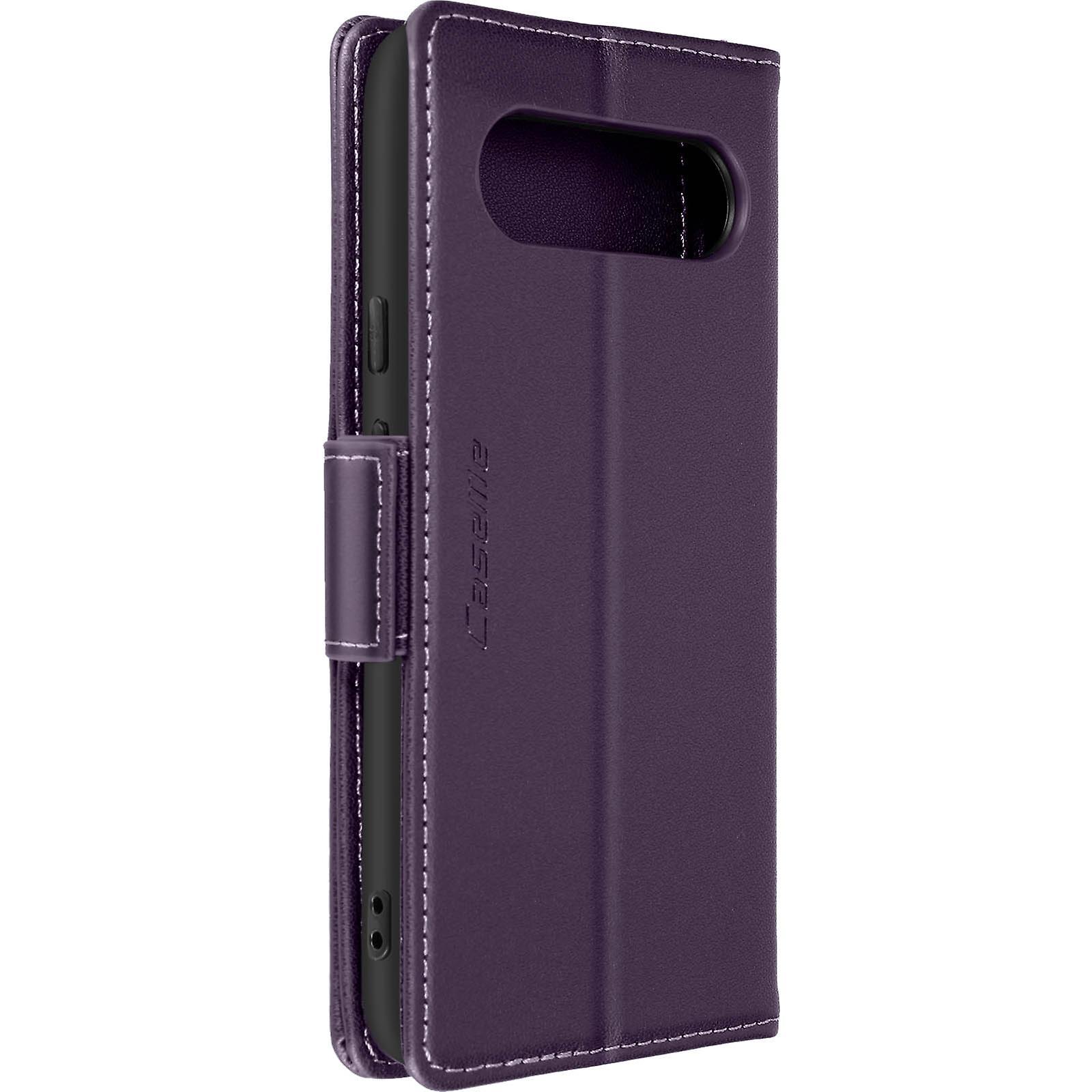 Avizar Case for Google Pixel 8 Wallet Anti-RFID Support Collection CaseMe Purple