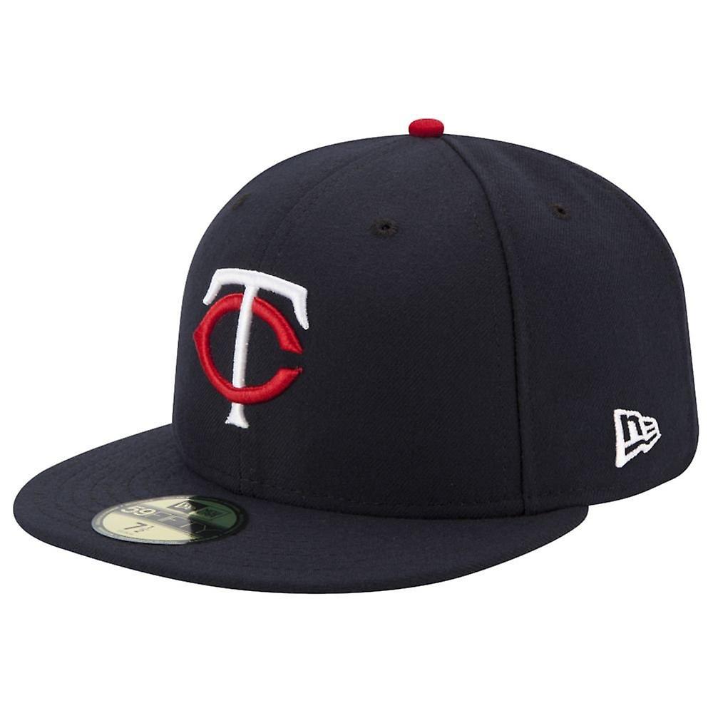 New era 59Fifty Cap - AUTHENTIC Minnesota Twins navy 7 3/8 - (58,7cm)