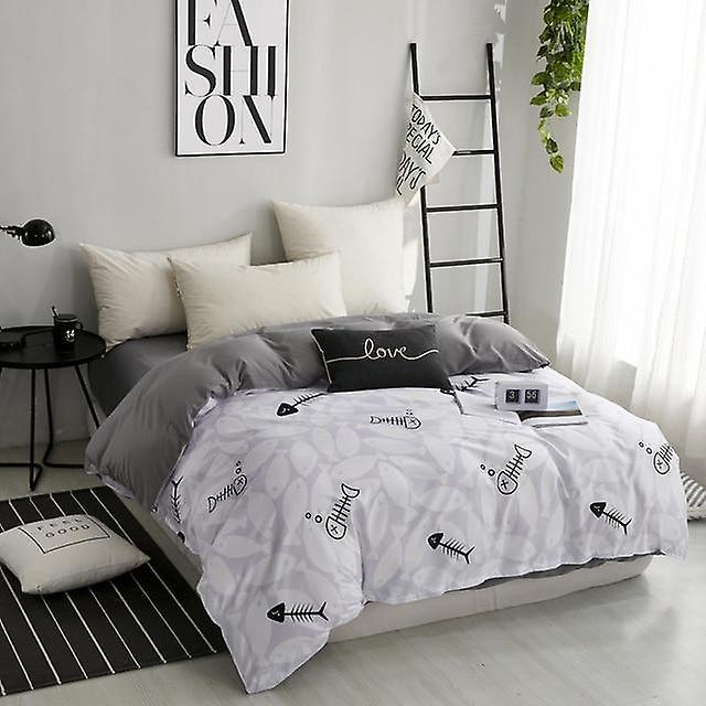 Slowmoose Double Sided Ab Version Printing Duvet Cover - Soft Breathable Four Seasons 150x200cm / Duvet Cover