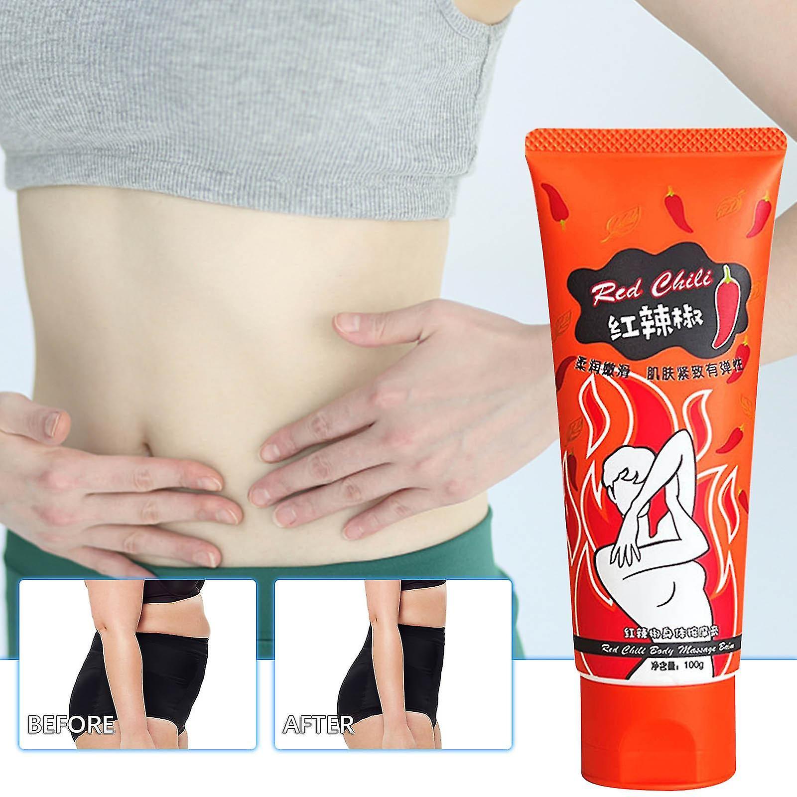 Yalo Red Pepper Firming Body Massage Cream 100g Slim Body Firming Cream