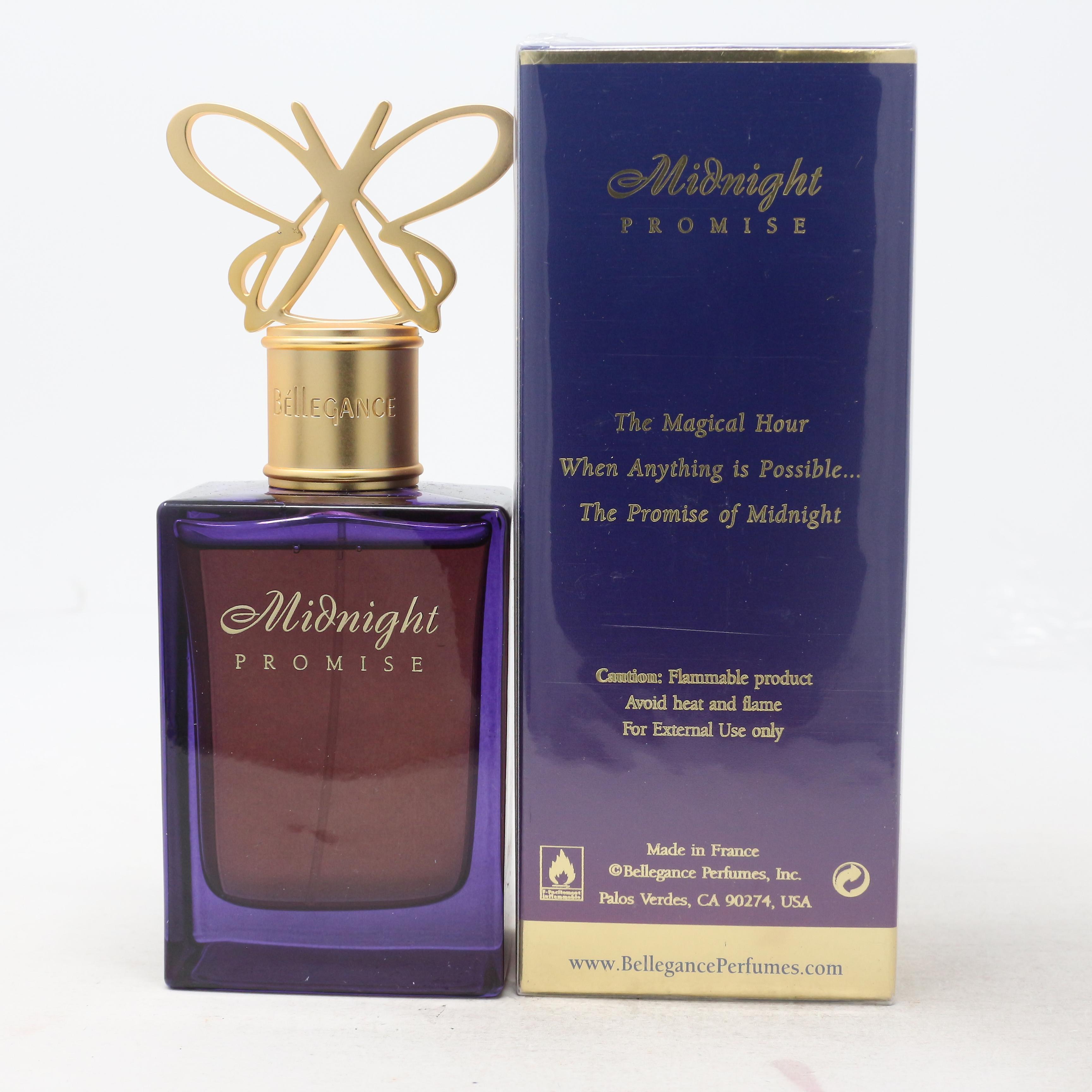 Midnight Promise by Bellegance Eau De Parfum 2.5oz/75ml Spray New With Box 2.5 oz