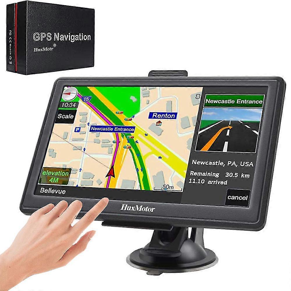 Bysion Sat Nav , Gps Navigation For Car Lorry Truck With Voice Guidance And Speed Camera Warning, Lifetime Free Maps Update (7 Inch)