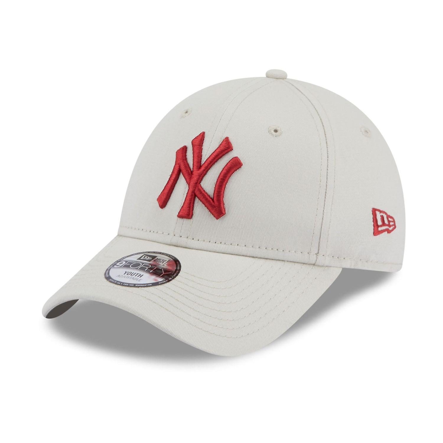 New Era 9Forty Kids Cap - New York Yankees stone beige Youth - (54-56cm)