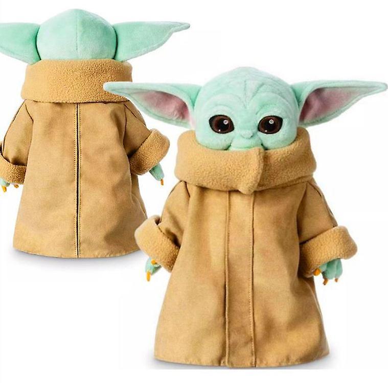 Manchalk 25/30 Cm Baby Yoda Plush Toys Dolls Action Figure Doll Cartoon Anime Figure Cute Stuffed Toy For Children Kids Gifts 25cm