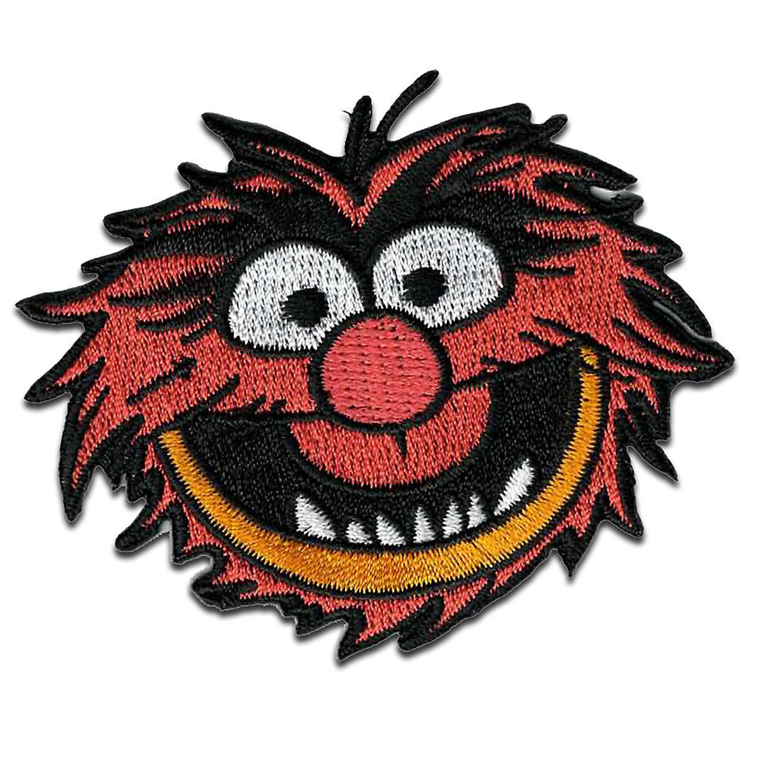 Patch The Muppets Animal Animal Disney Comic Kids – orange – 6.6 x 5.5 cm - Patch