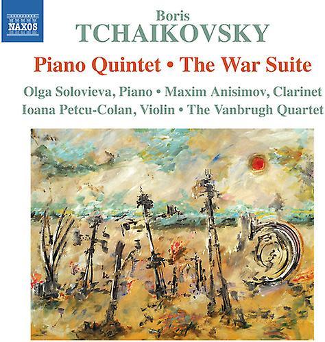 Naxos Tchaikovsky / Anissimov / Solovieva / Rte Vanbrugh - Pno QNT & the War Suite  [COMPACT DISCS] USA import