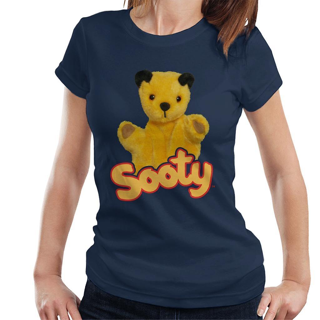 Sooty Wave Logo Women's T-Shirt Navy Blue X-Large