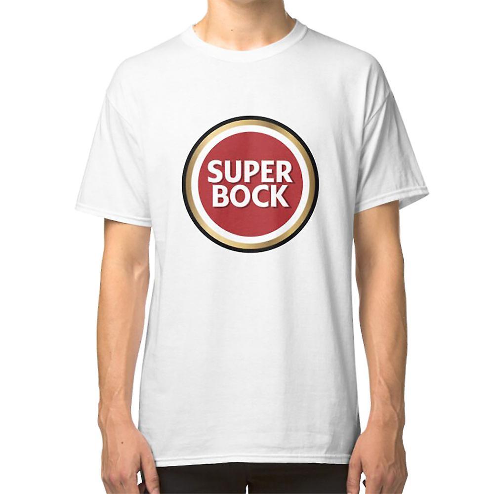 RockShark BEST TO BUY - Super Bock T-shirt white L