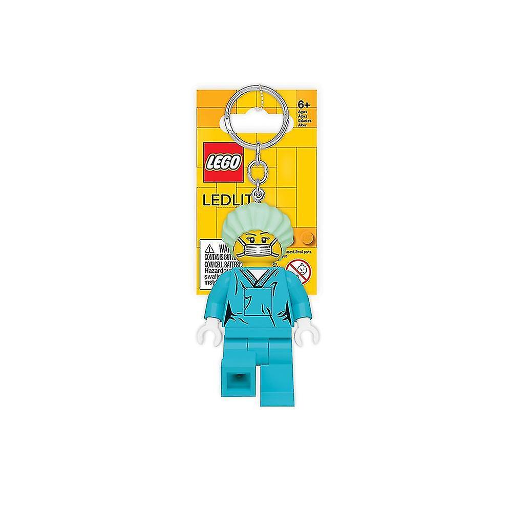 LEGO Surgeon Minifigure Iconic Key Light (Keyring / Keychain)