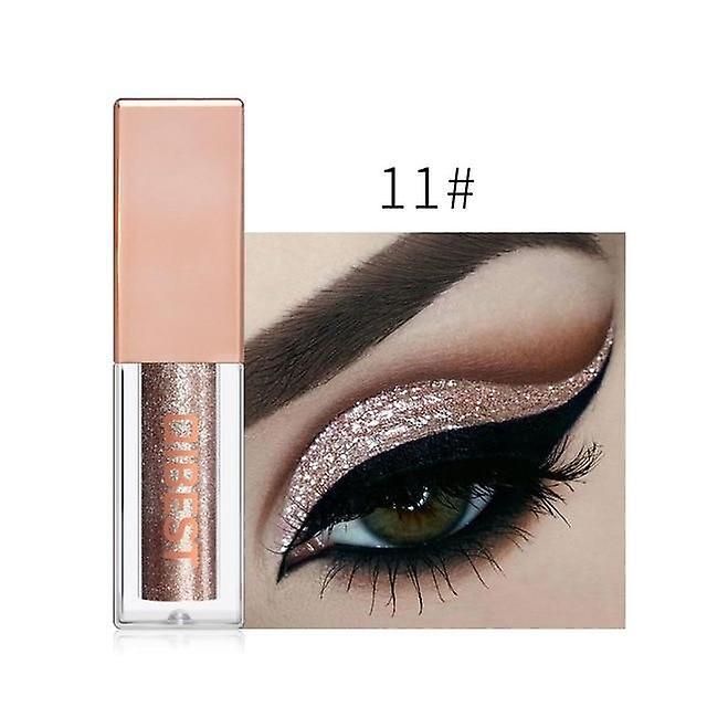 Slowmoose Liquid Glitter Eyeshadow Pencil With Shimmer - Waterproof And Long Lasting Eye E18045-11