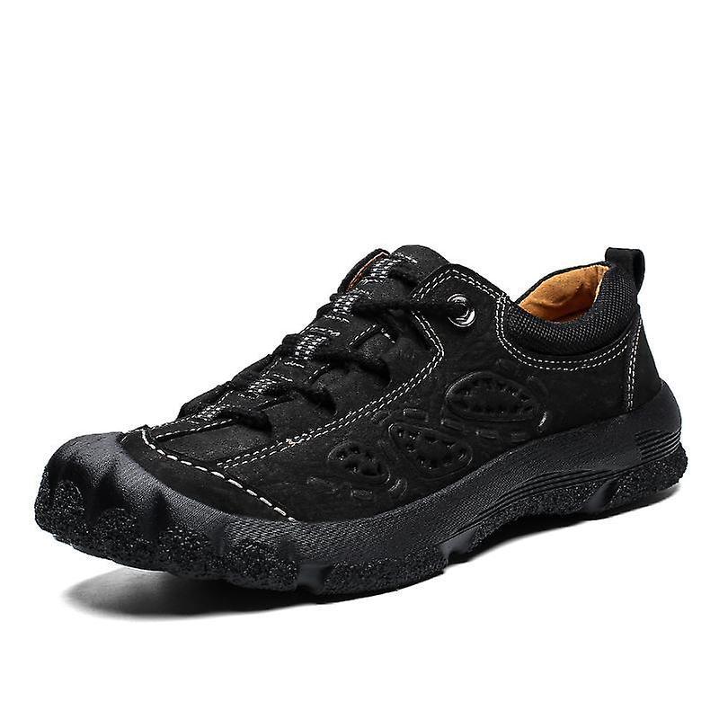 Mickcara men's hiking shoe 9016ubrtx Black Eu44