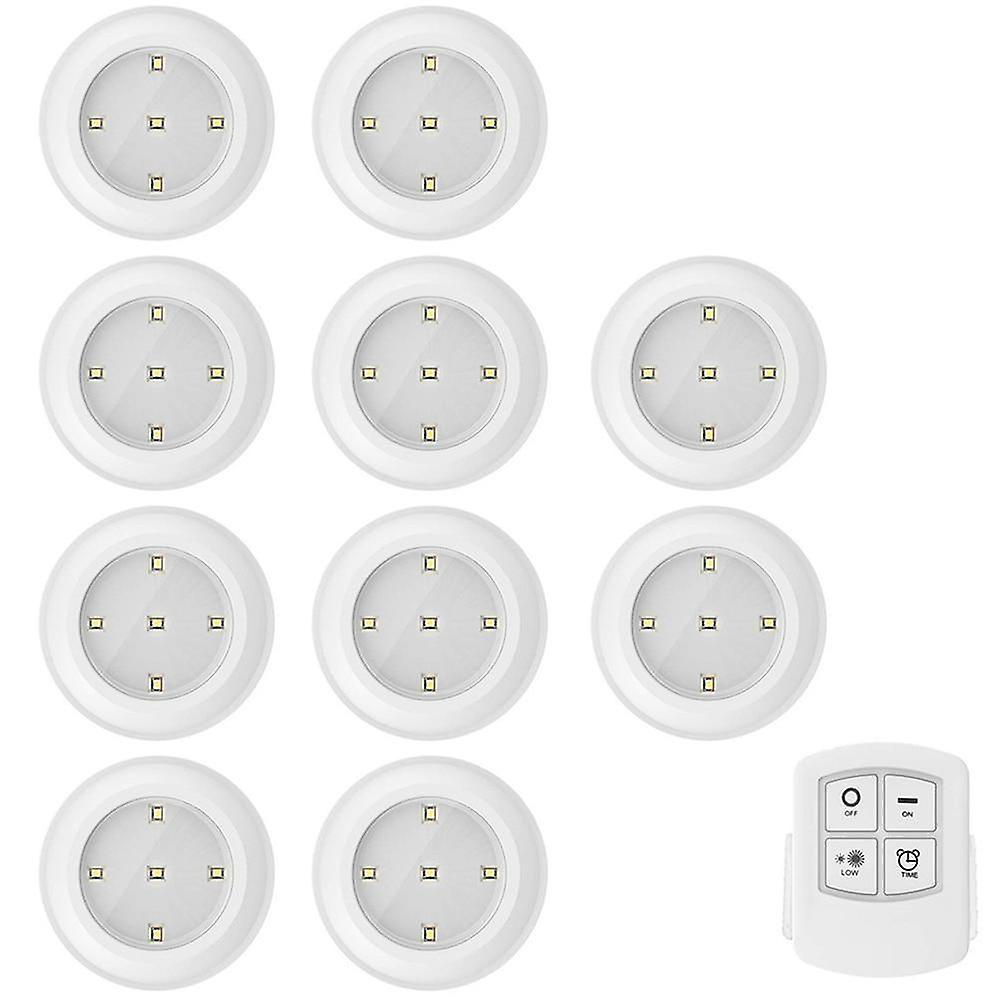 Slowmoose Led Dimmable Under Cabinet Night Light - Battery Operated With Remote Control WarmWhite Other