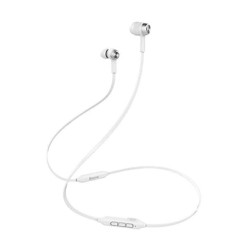 Slowmoose S06 Neckband Bluetooth Wireless Earphones WHITE