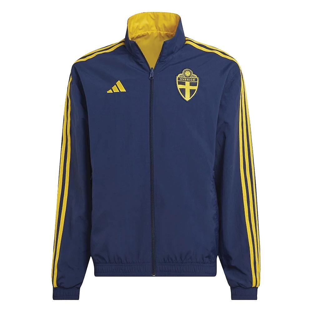 Adidas 2022-2023 Sweden Anthem Jacket (Navy) XXXL 48-50 inch Chest