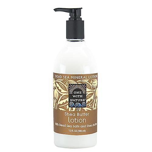 One with Nature Lotion, Shea Butter 12 Oz (Pack of 1)