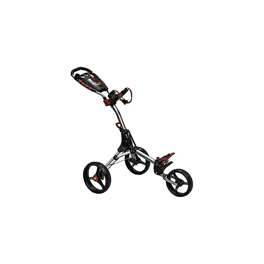 Ezeglide Eze Glide Compact+ 360 Golf Trolley - Charcoal/Red