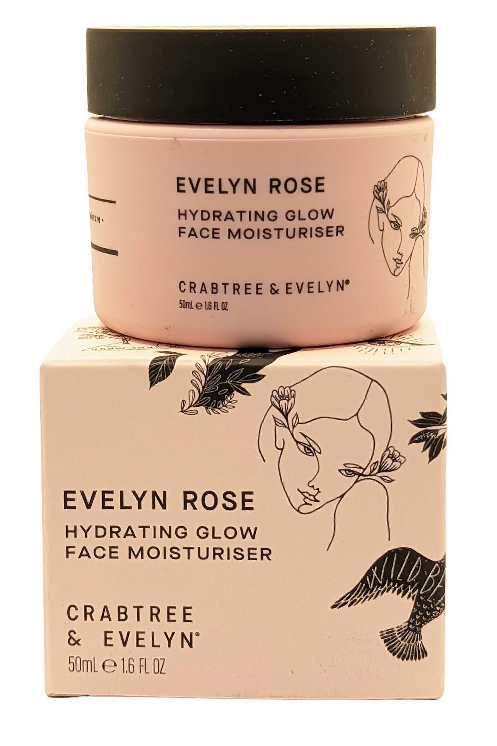 Crabtree Evelyn Evelyn Rose Crabtree & Evelyn Face Moisturiser 50ml Hydrating Glow