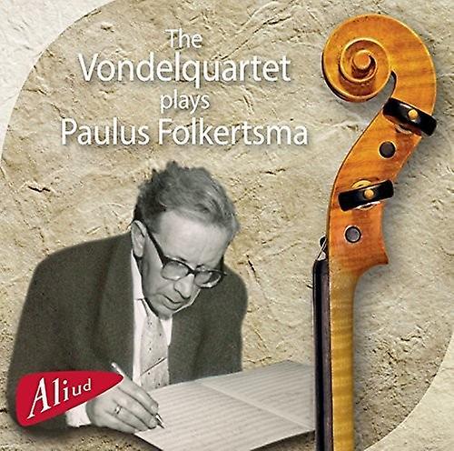 Aliud Records Folkertsma / Vondelquartet - The Vondelquartet plays Paulus Folkertsma  [COMPACT DISCS] USA import