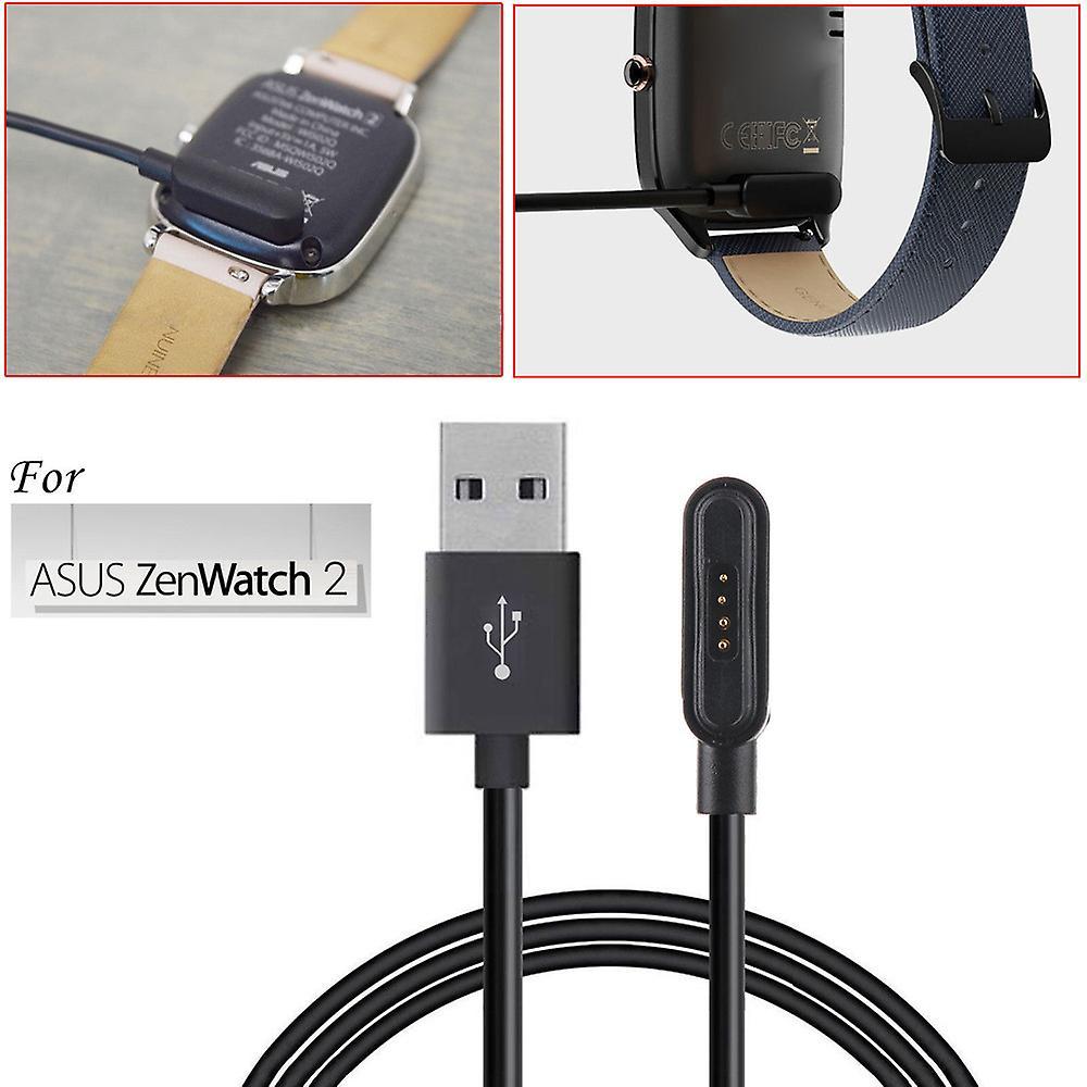 Baodan For ASUS ZenWatch 2 Smart Watch USB Magnetic Faster Charging Cable Charger