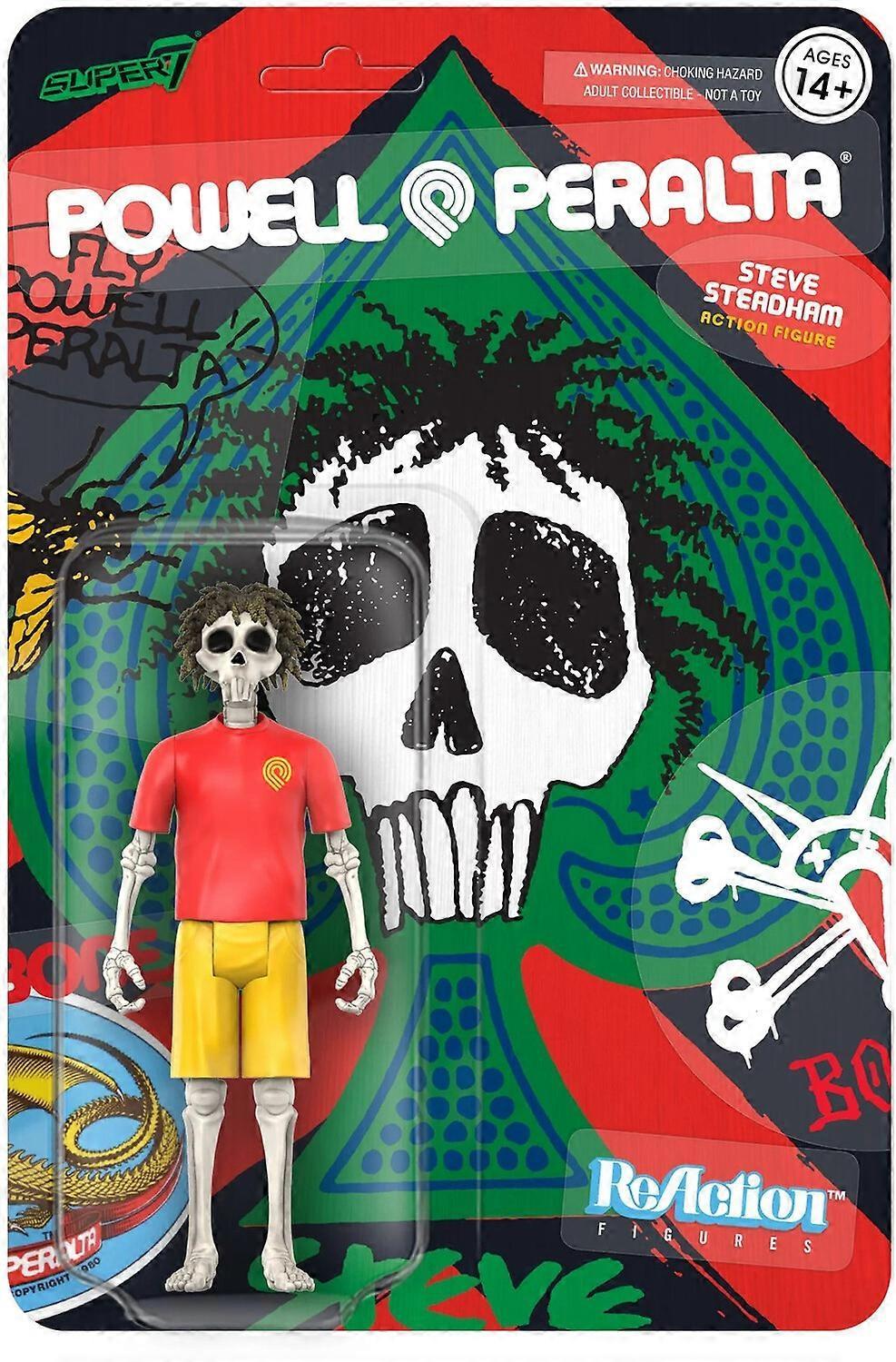 Super7 - Powell-Peralta - Reaction Figure Wv3 - Steve Steadham (Del Mar)  [COLLECTABLES] Action Figure, Figure, Collectible USA import