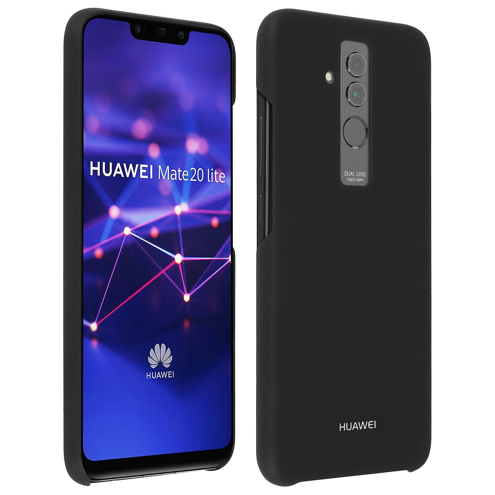 Official Huawei glossy hardcase, backcover for Huawei Mate 20 Lite - Black