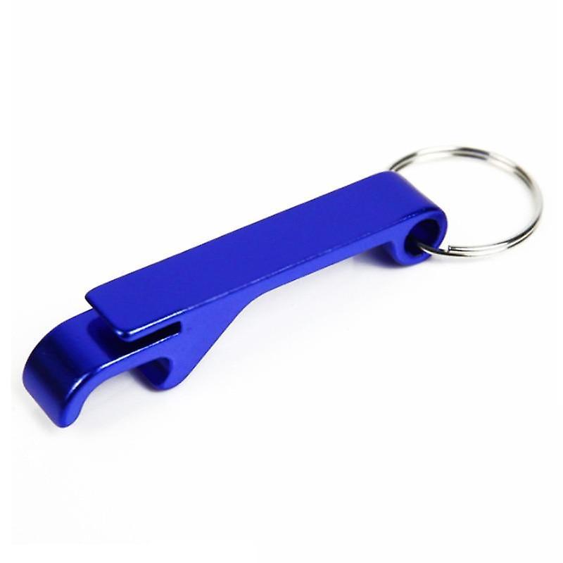 Slowmoose Beer Bottle Opener Keychain Blue