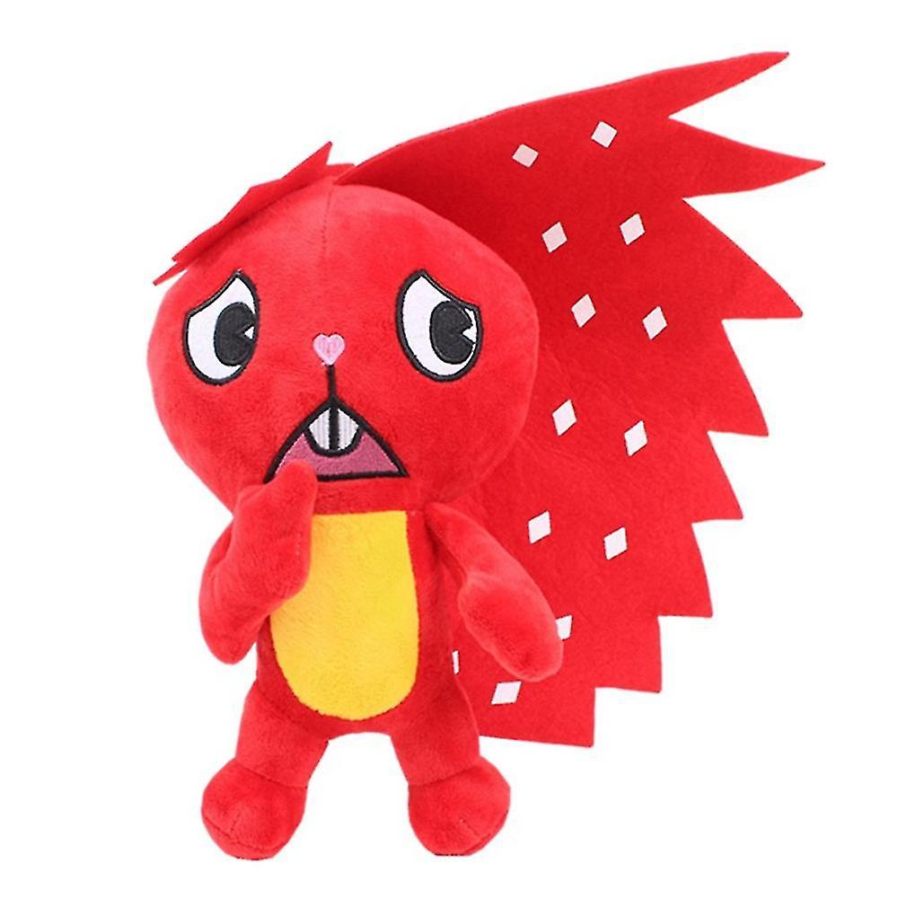 Hcankcan Happy Tree Friends Stuffed Doll Anime Cartoon Flippy Fliqpy Flaky Nutty Plush Toy Doll Gifts 28cm