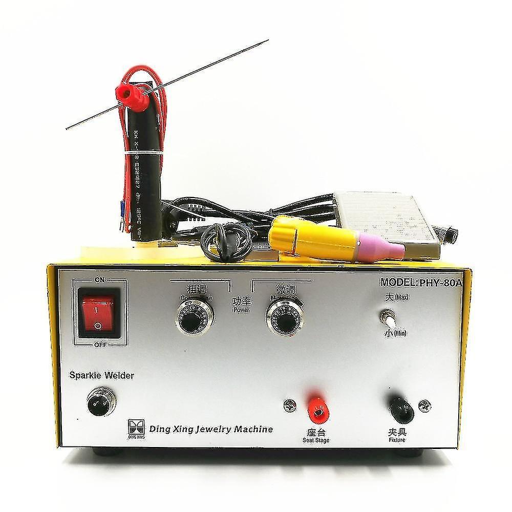 HCSC 80A pulse spot welding hand held pulse spot welder spot welding machine welding machine gold and silver jewelry processing