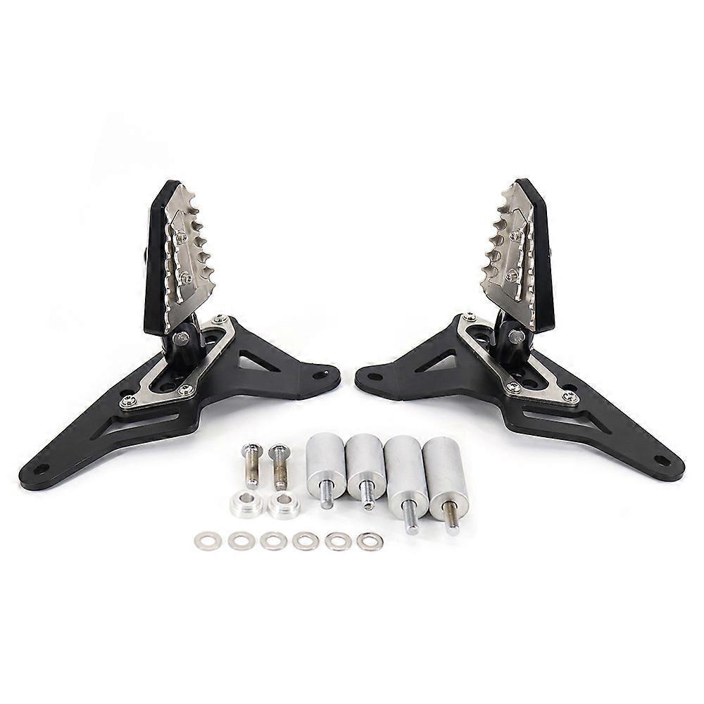 Redkid X-ADV 750 2021 2022 NEW Motorcycle Rear Pedal Folding Foot Pegs Stand Passenger Footrests Kit For Honda XADV 750 X-ADV750 Black