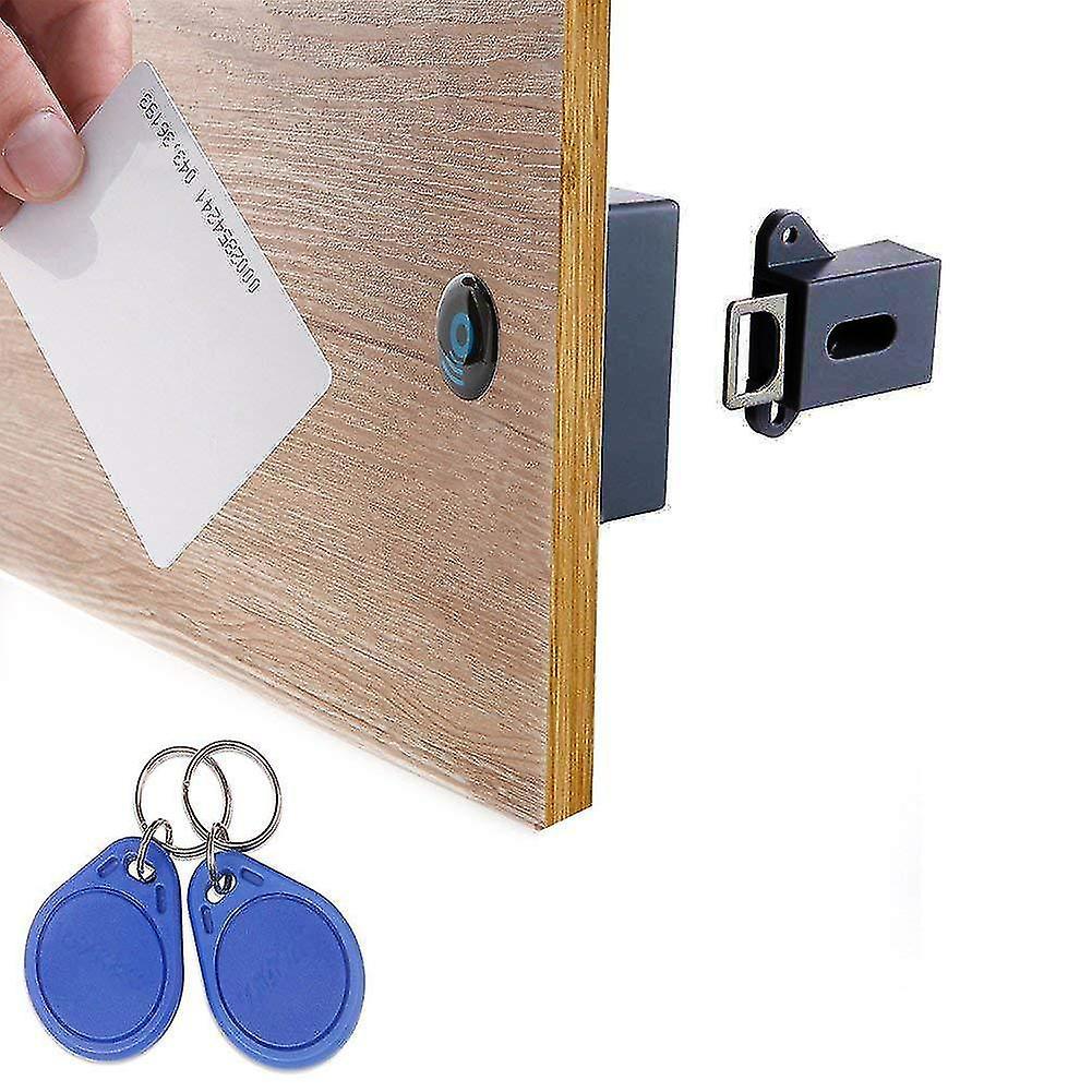 Kuankuanbao Invisible Electronic Cabinet Lock, Hidden Lock, Diy Rfid Lock La-tch For Wooden Cabinet Drawer Locker Cupboard B