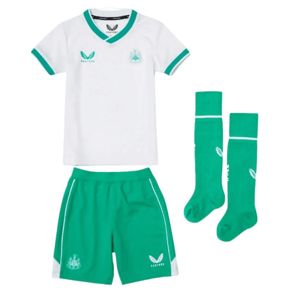 Castore 2022-2023 Newcastle Third Mini Kit White 5-6YR