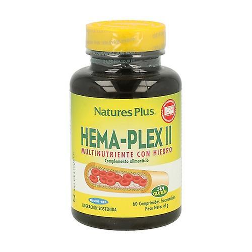 Nature's Plus Hema-Plex II 60 tablets