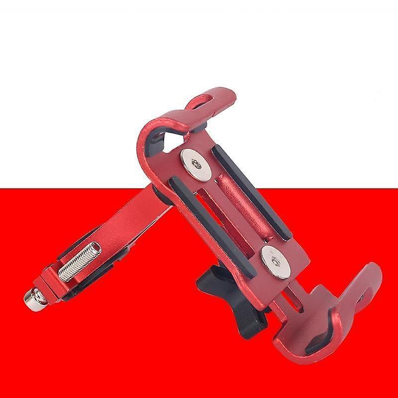 Slowmoose Aluminium Alloy Bike Phone And Gps Mount Holder Red