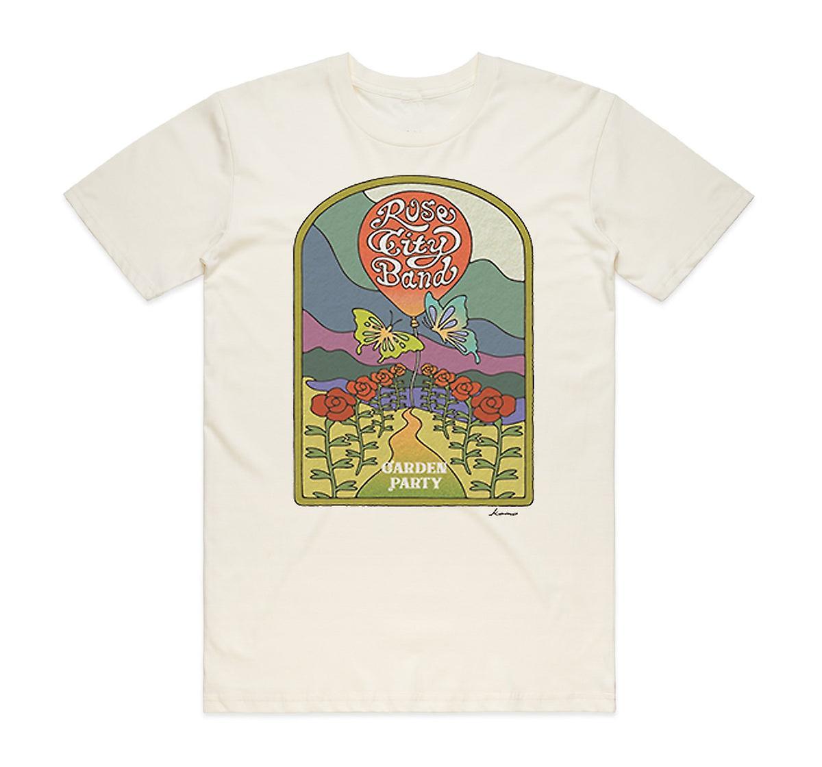 Gildan Rose City Band Garden Party T-Shirt multicolor L