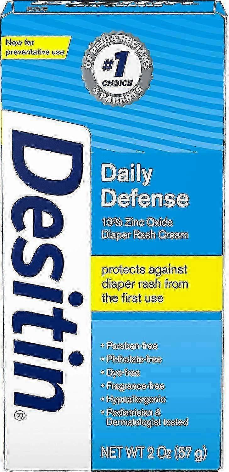 Desitin rapid relief creamy diaper rash ointment, 2 oz