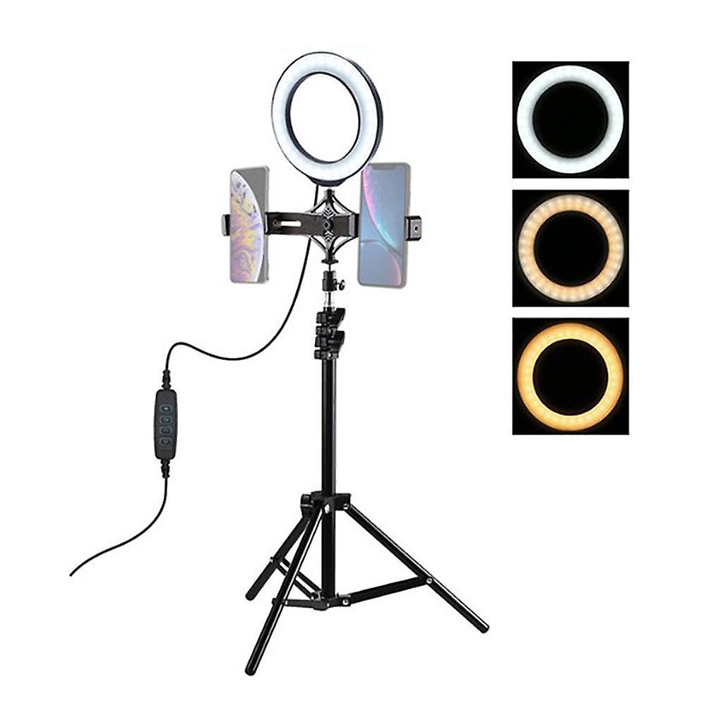 Slowmoose Led Selfie Ring Light With Tripod And Remote Control 4.7 and Adjust Stand