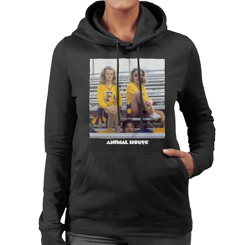 Animal House Babs And Mandy Women's Hooded Sweatshirt Black Medium