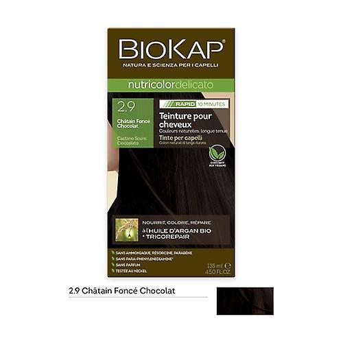 Biokap Fast and delicate hair dye 2.9 Dark brown chocolate 135 ml