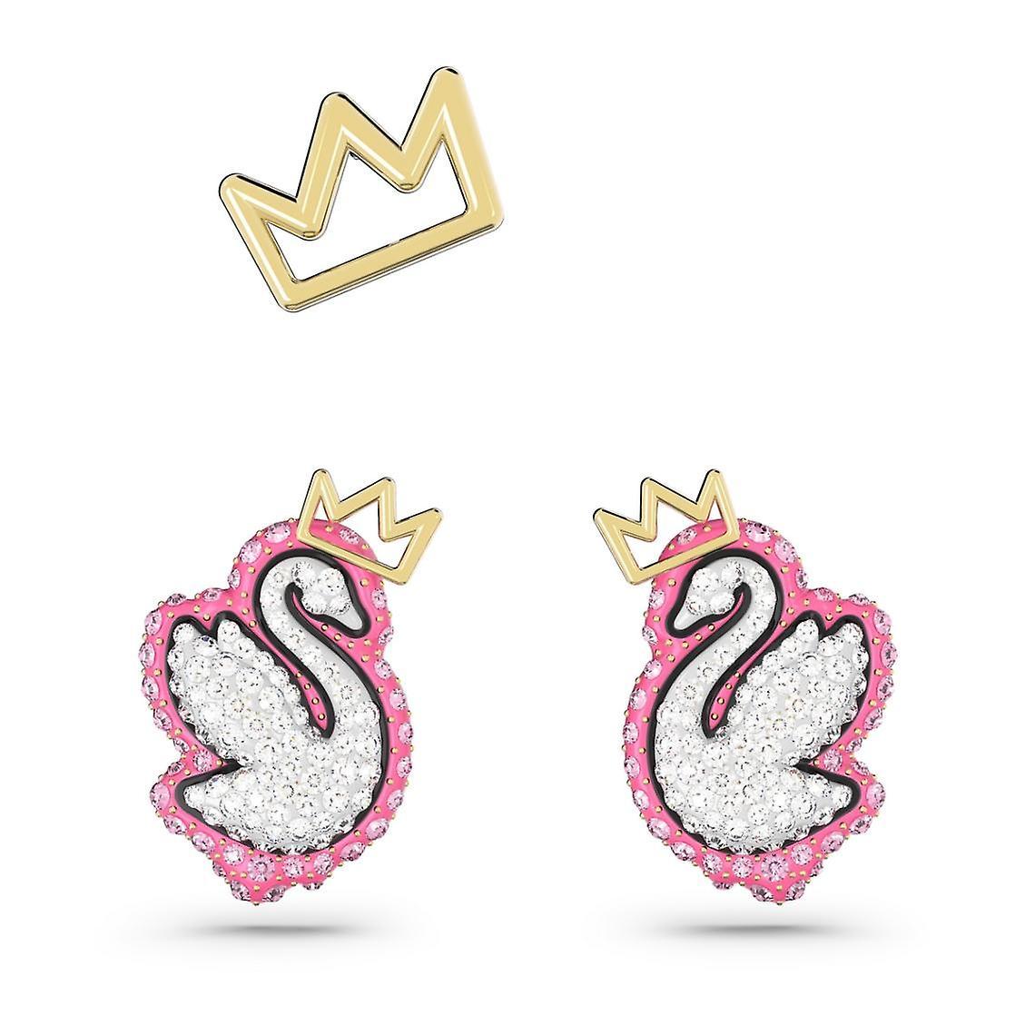 Swarovski 5649197 earrings - POP SWAN Rose