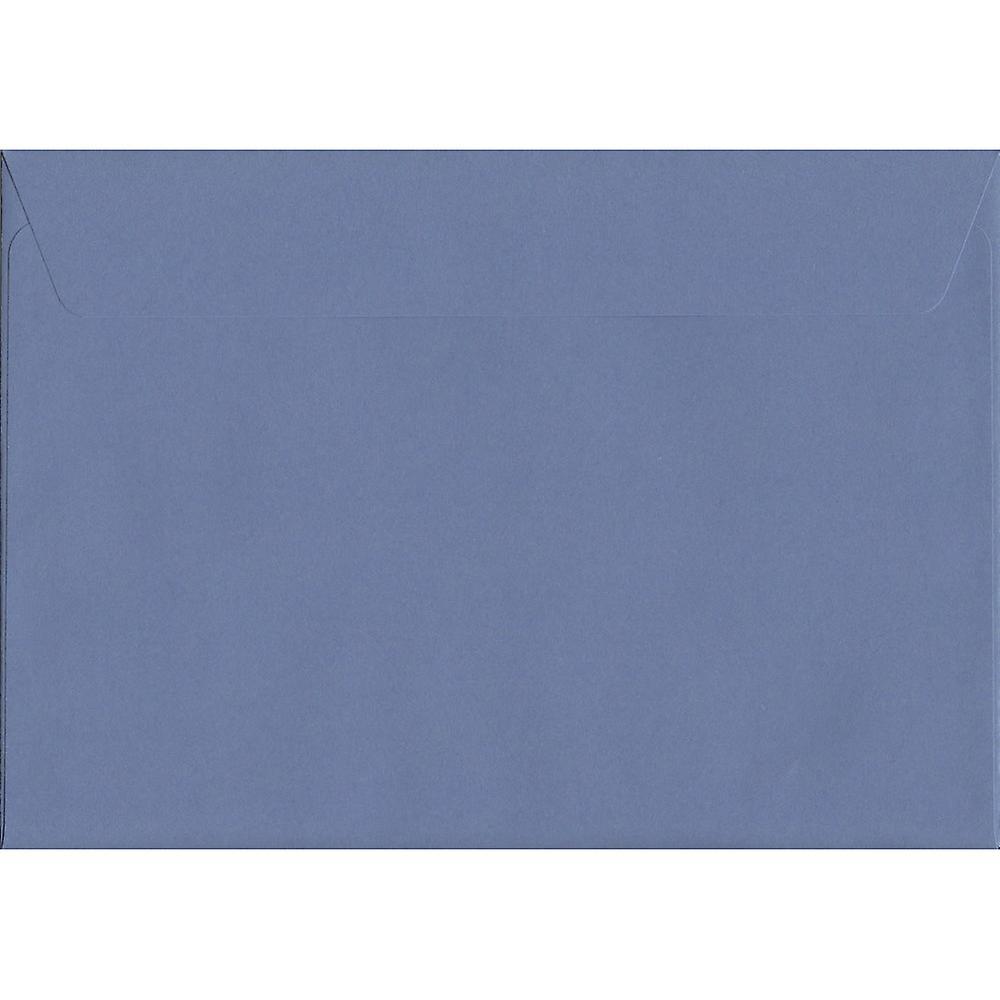 ColorSono Summer Violet Peel/Seal C5/A5 Coloured Purple Envelopes. 120gsm Luxury FSC Certified Paper. 162mm x 229mm. Wallet Style Envelope. 50