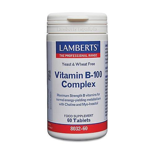 Lamberts Vitamin B-100 Complex 60 tablets