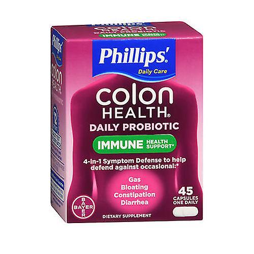 Bayer  Phillips Colon Health Capsules, 45 caps (Pack of 1)