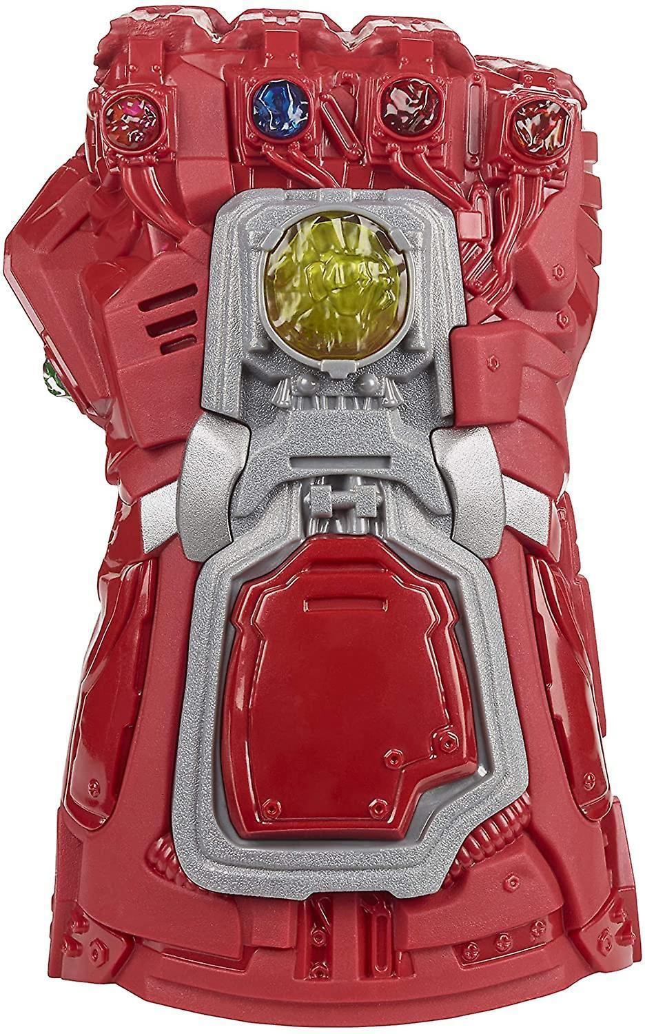 Marvel : Endgame Red Infinity Gauntlet Electronic Fist Roleplay Toy with Lights and Sounds