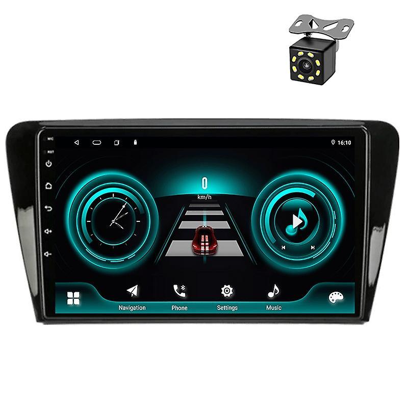 JIULUNET Android 12 Autoradio For SKODA Octavia 3 2013 2014 2015 2016-2018 Multimedia Video player GPS Stereo