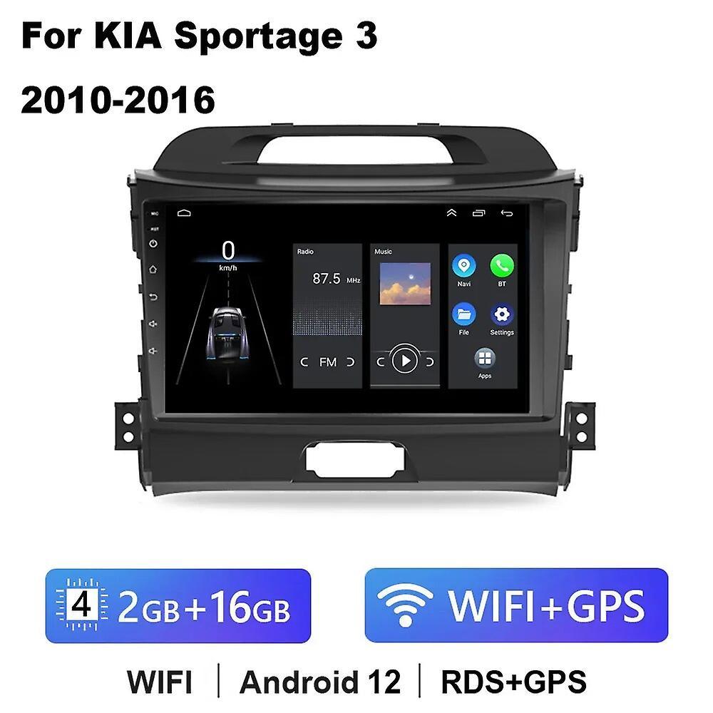 Bicaco For Kia Sportage 2010 2011 2012 2013 2014 2015 2016 2din Car Android Radio Multimedia Player 2 Din Autoradio Video Gps Navi Wifi 2G 16GNo Ca...