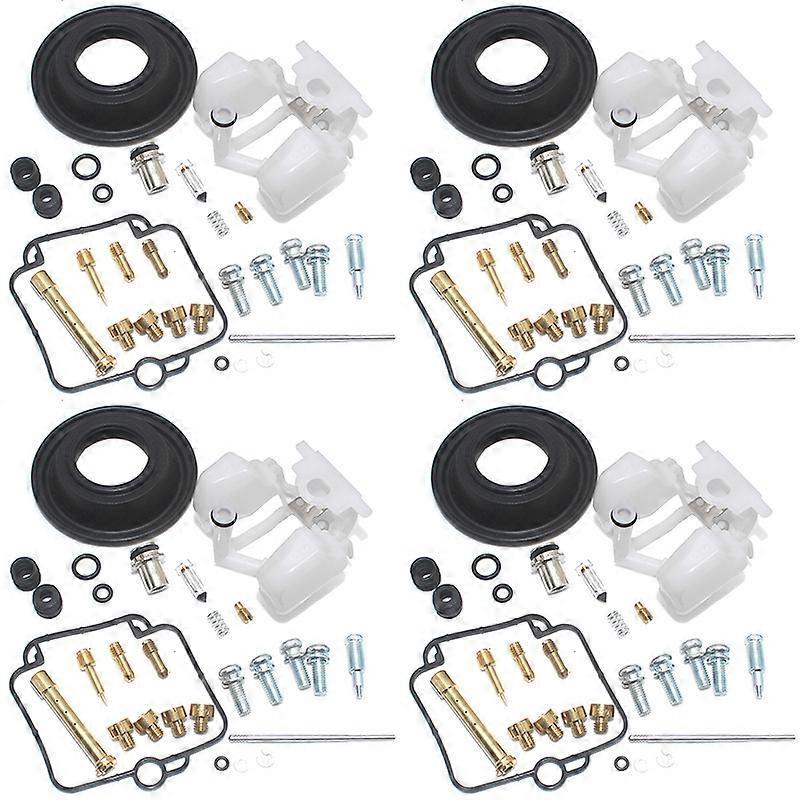 Boussder Carburetor for Suzuki GSF400 Bandit GK75A 91-97 GSF 400 Repair Kit Pilot Screw Jet Needle Float Valve Gasket vacuum diaphragm 4 repair kit