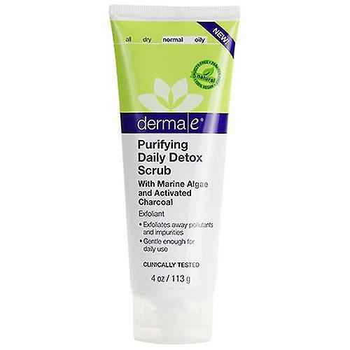 Derma e Purifying Daily Detox Scrub, 4 Oz (Pack of 1)